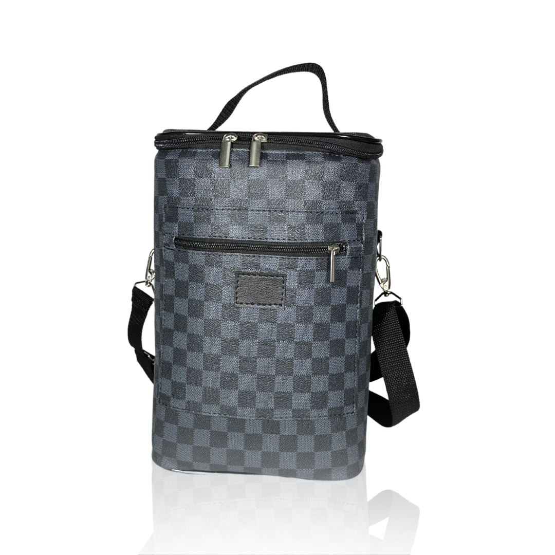 Porta Vinho Térmico Diamante Black